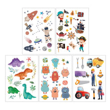 Load image into Gallery viewer, Children's tattoo set explorer