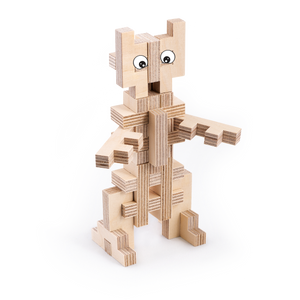 Wooden Construction Set - Robot