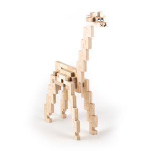 Wooden Construction Set - Giraffe