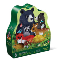 Load image into Gallery viewer, Floor puzzle forest friends 36-pc