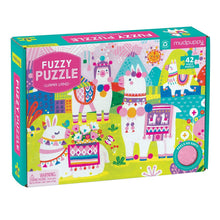 Load image into Gallery viewer, Fuzzy puzzle - llama land