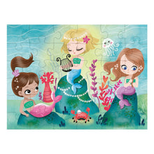 Load image into Gallery viewer, Puzzle To Go - mermaids
