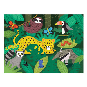 Fuzzy puzzle - rainforest