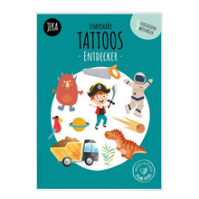 Load image into Gallery viewer, Children&#39;s tattoo set explorer
