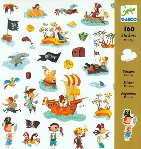 160 Stickers - pirates