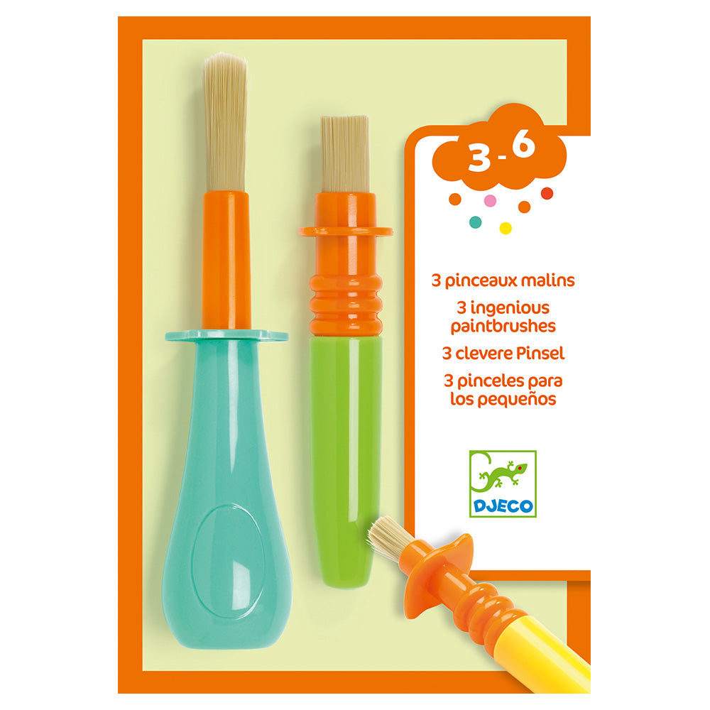 3 Ingenious paintbrushes