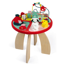 Load image into Gallery viewer, Wooden baby forest activity table

