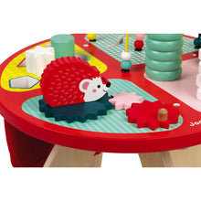 Load image into Gallery viewer, Wooden baby forest activity table
