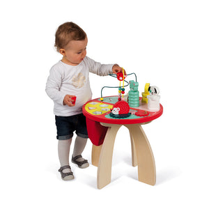 Wooden baby forest activity table