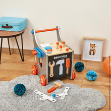 Load image into Gallery viewer, Brico kids magnetic DIY trolley
