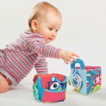 Load image into Gallery viewer, &quot;Jungle&quot; Fabric activity cube
