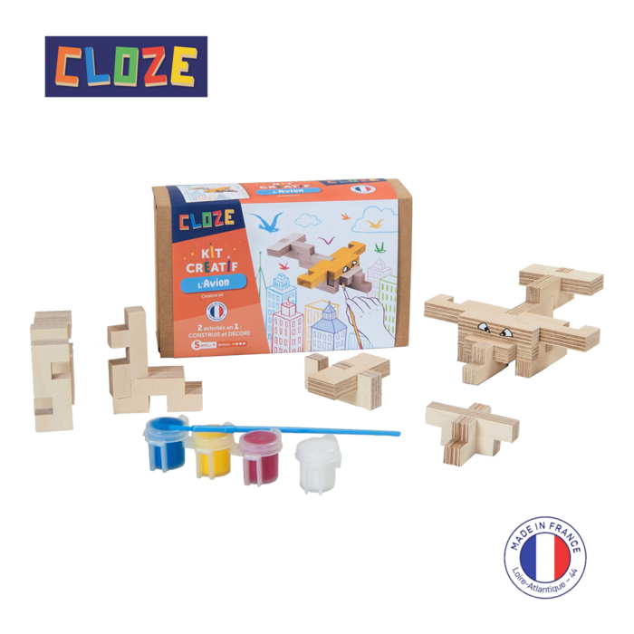 Wooden Construction Set - Airplane