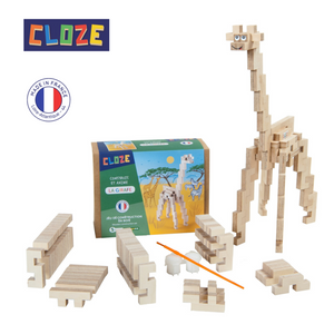 Wooden Construction Set - Giraffe