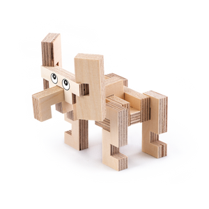 Wooden Construction Set - Elephant
