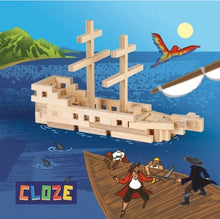 Load image into Gallery viewer, Wooden Construction Set - Boat
