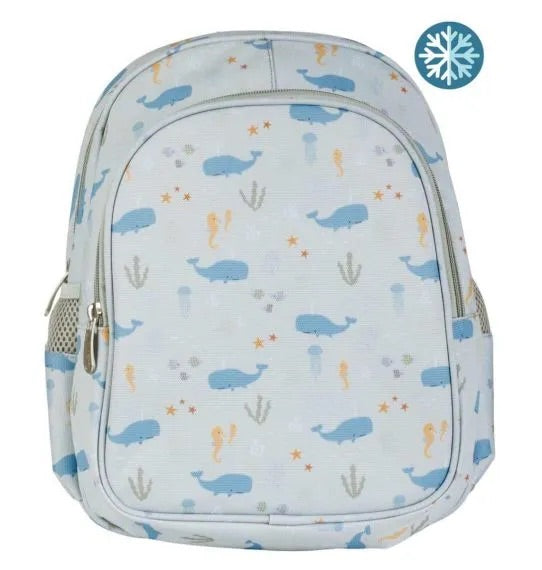 Backpack with insulated compartment: Ocean