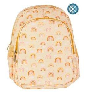 Backpack with insulated compartment: Rainbows