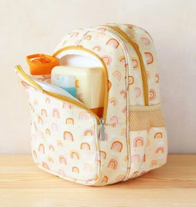 Backpack with insulated compartment: Rainbows