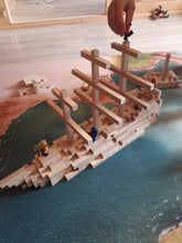 Load image into Gallery viewer, Wooden Construction Set - Boat
