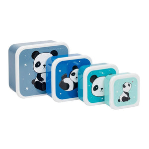 Lunch & snack box set: Panda