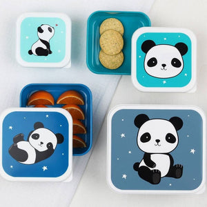Lunch & snack box set: Panda