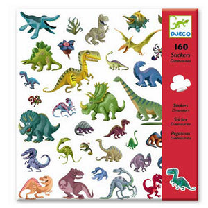 160 Stickers - dinosaurs