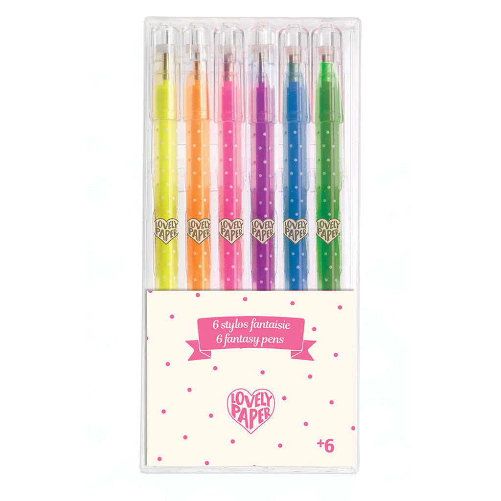 6 Fantasy pens