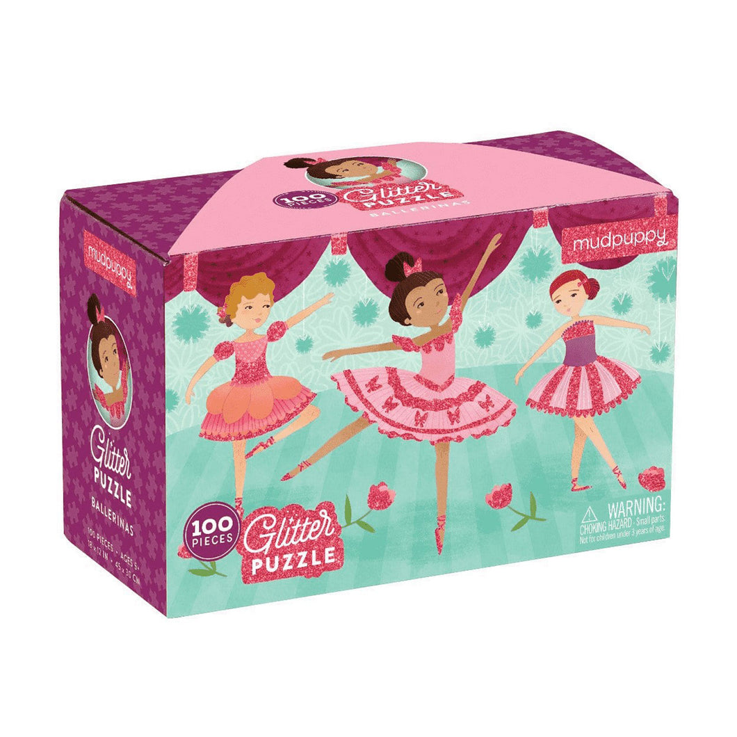 Glitter puzzle - ballerinas