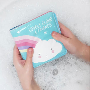Bath book: cloud & friends