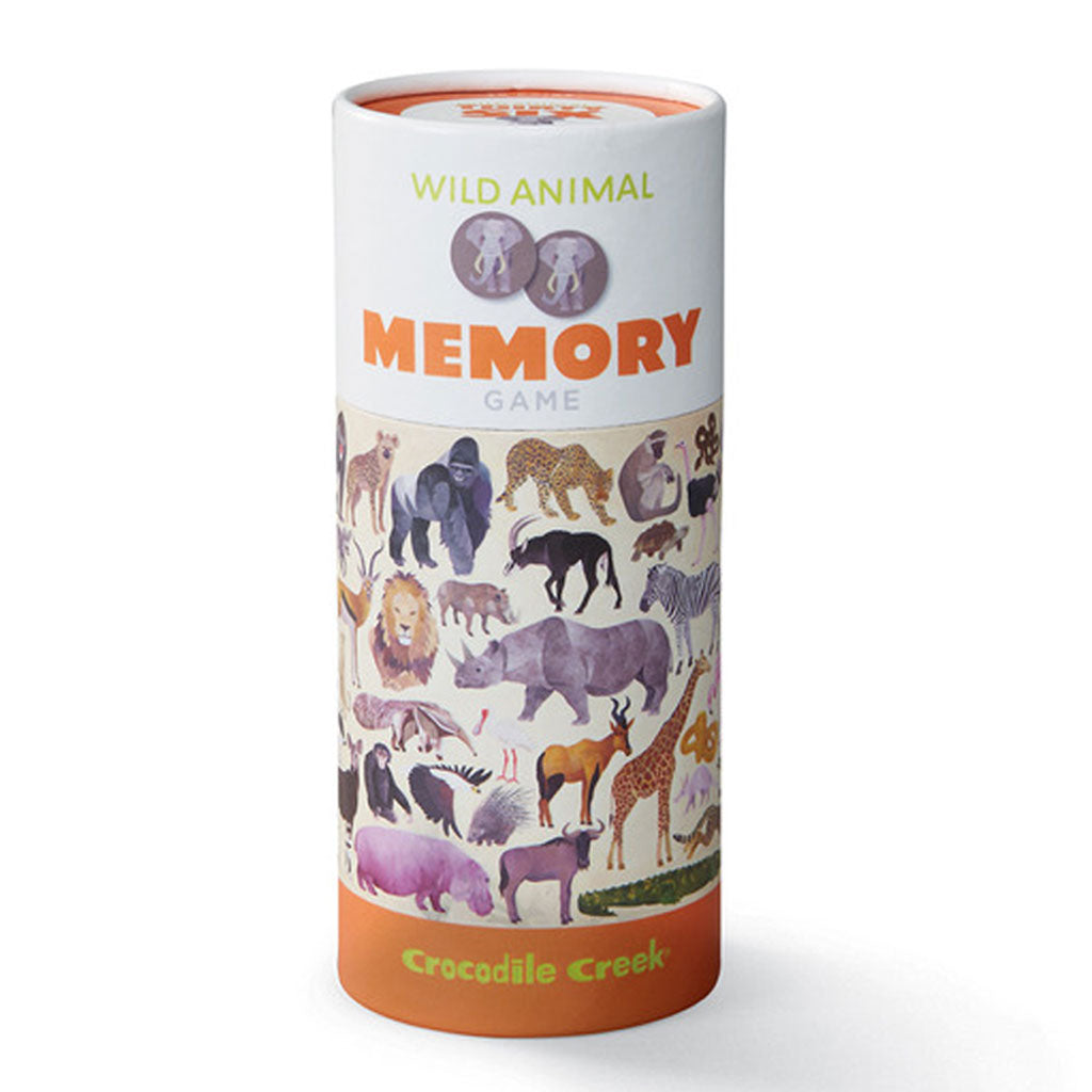 Memory game - wild animals