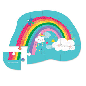 Mini puzzle rainbow 12-pc