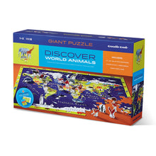 Load image into Gallery viewer, Discover puzzle  world animals 100-pc
