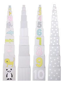 Stacking cubes 1-10