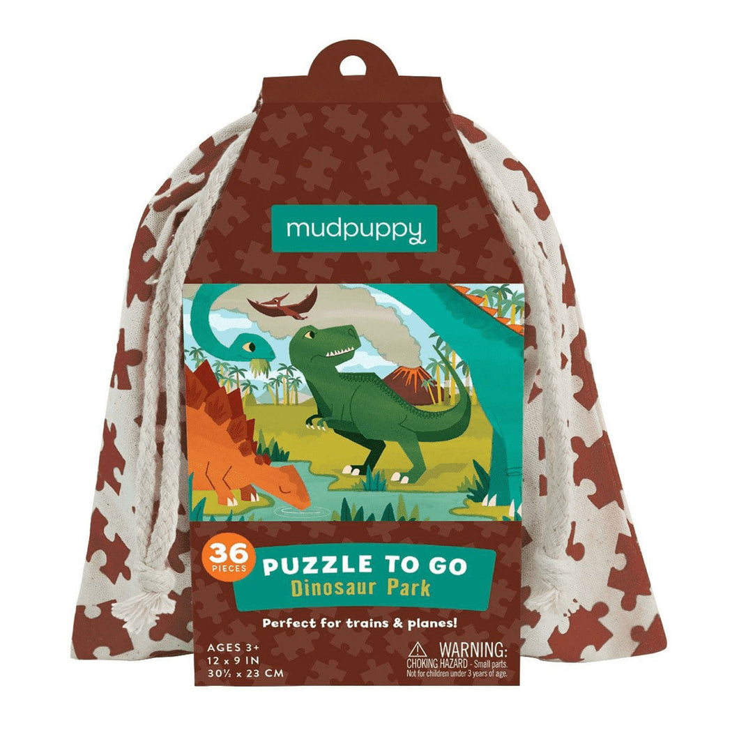 Puzzle To Go - dinosaur park