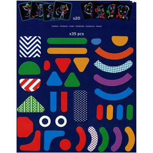 Magnetic Set - Geoform character