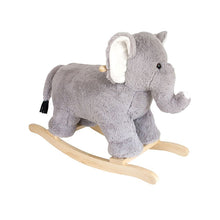 Load image into Gallery viewer, Plush rocker elephant

