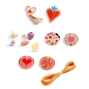 Hearts Fancy Beads