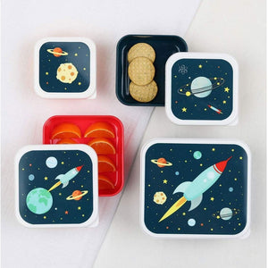 Lunch & snack box set: Space