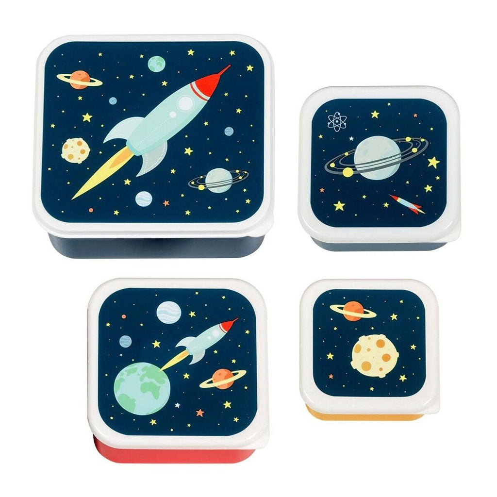 Lunch & snack box set: Space