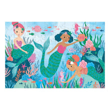 Load image into Gallery viewer, Glitter puzzle - mermaids
