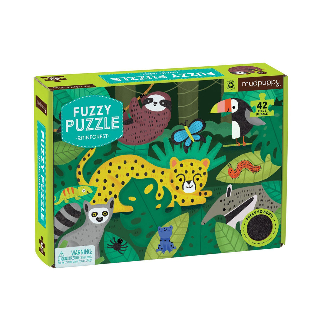 Fuzzy puzzle - rainforest