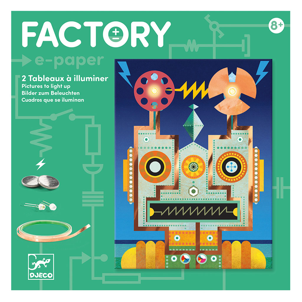 Factory art + technology - light up cards