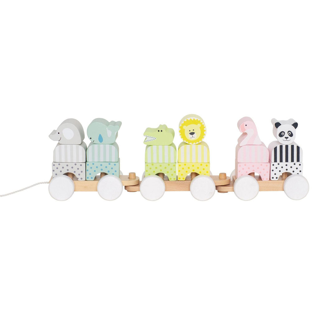 Safari wagon with blocks