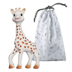 Sophie la girafe with bag