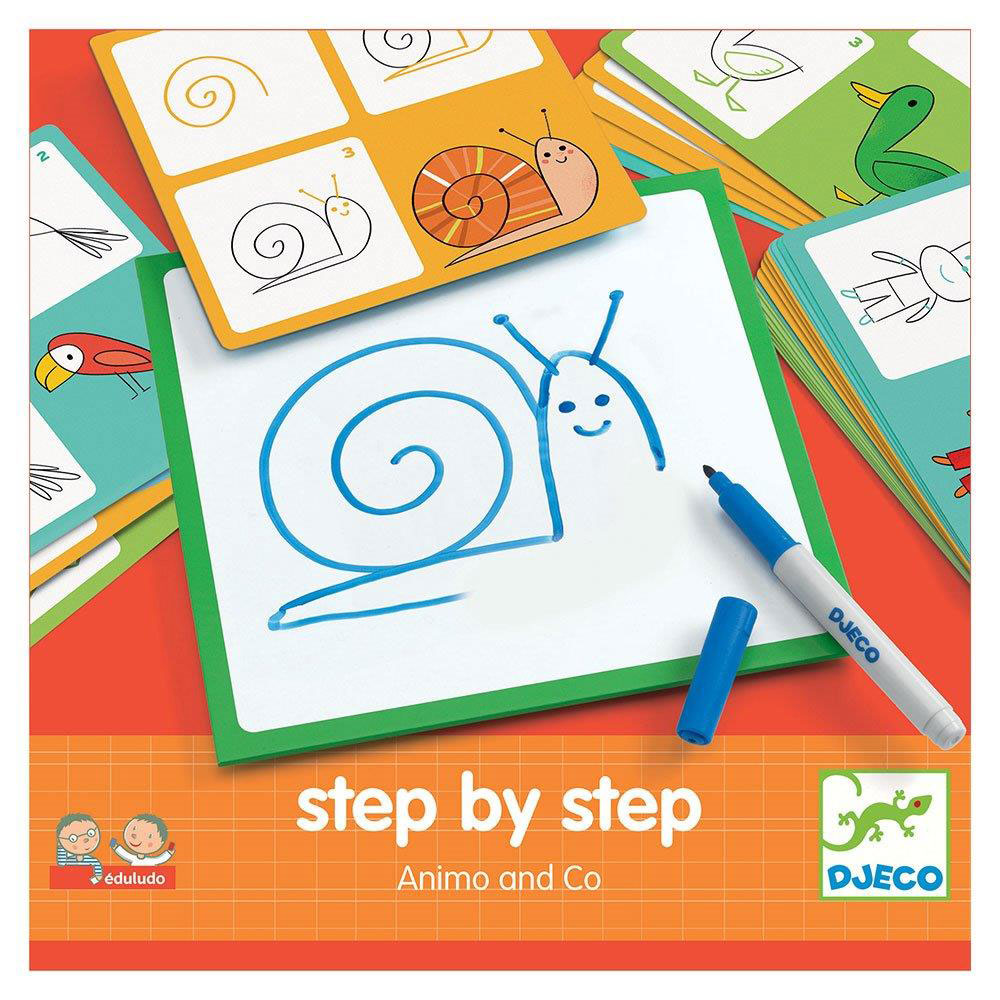 Step by step drawing - Animo and co.