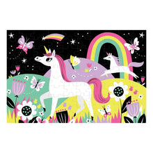 Load image into Gallery viewer, Glow-in-the-dark puzzle - unicorn
