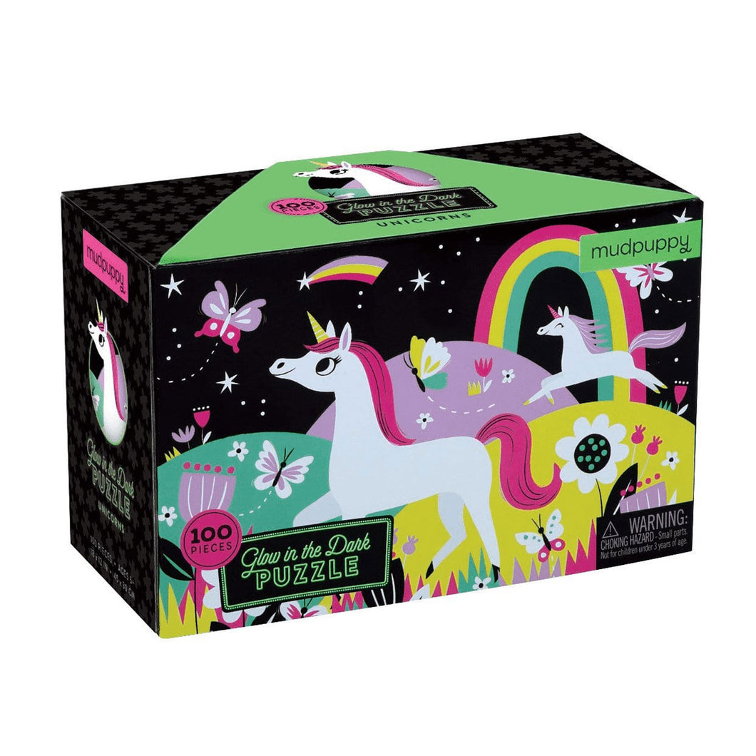 Glow-in-the-dark puzzle - unicorn