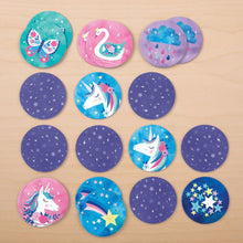 Load image into Gallery viewer, Mini memory match game - unicorn magic

