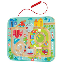 Load image into Gallery viewer, Wooden magnetic game - town
