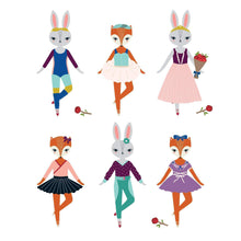 Load image into Gallery viewer, Magnetic Dress-up woodland ballet
